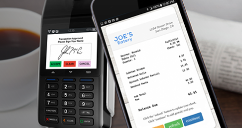 customer self pay paygistix pay at the table